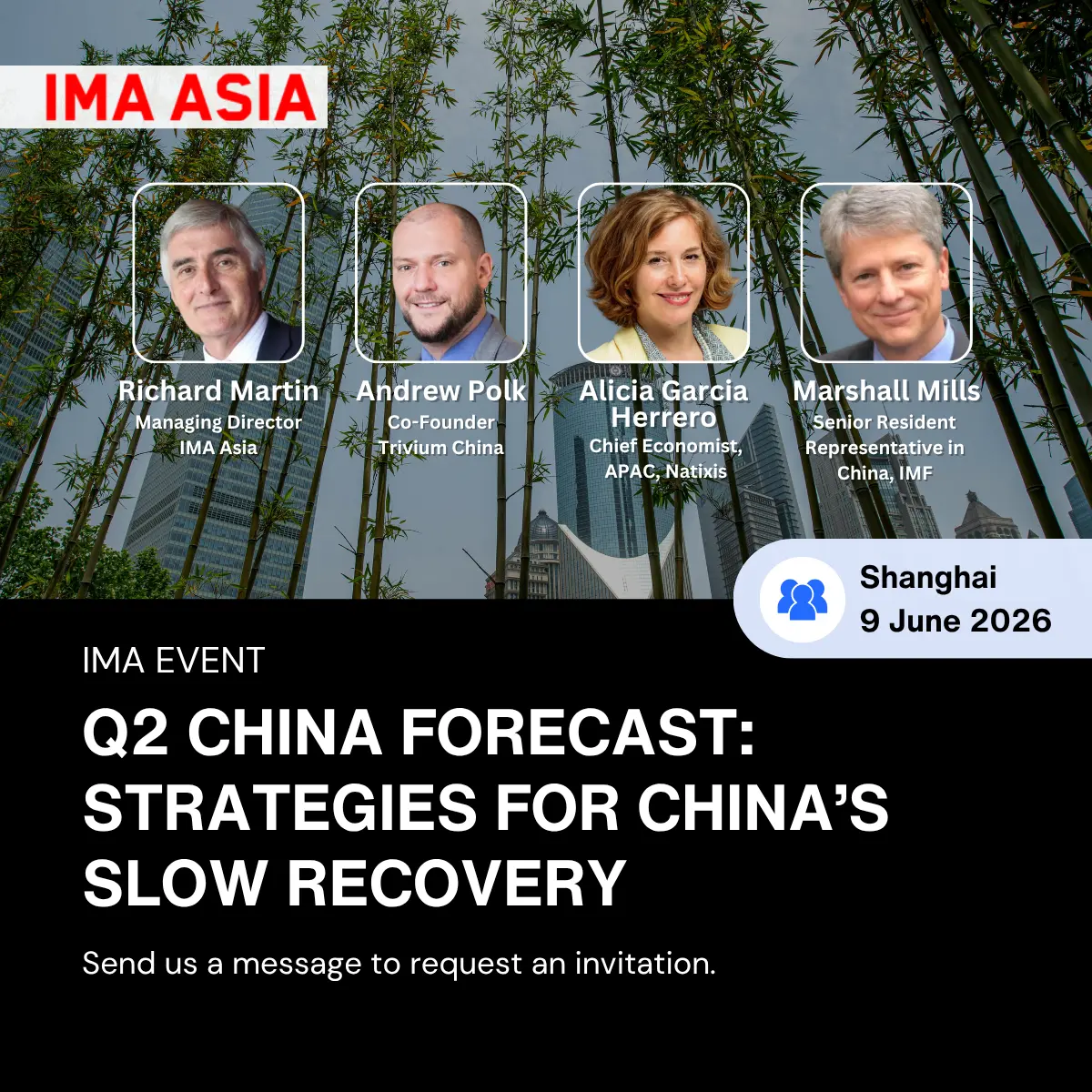 Q2 China Forecast Sessions
