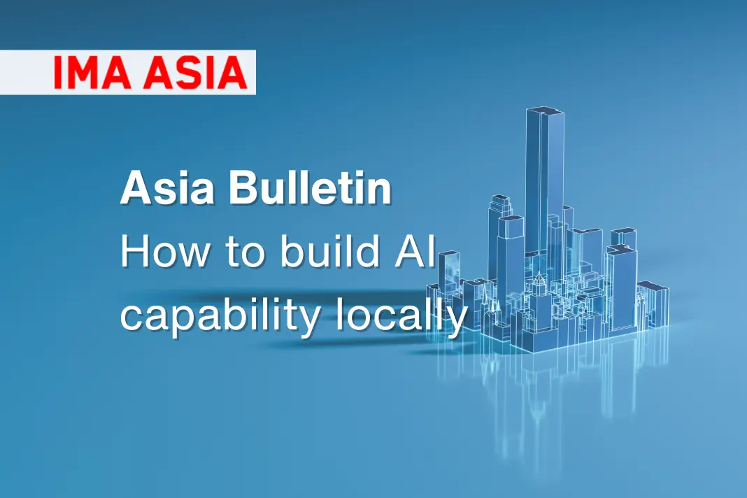 How to build AI capability locally, before it’s too late